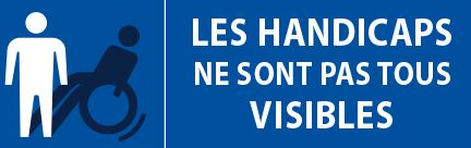 logo LES HANDICAPS NE SONT PAS TOUS VISIBLES 